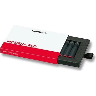 Montblanc Inkoustové bombičky Modena Red 8 ks 1503/7128205