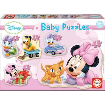 Educa - Puzzle Baby puzzle Minnie - 1 - 39 piese