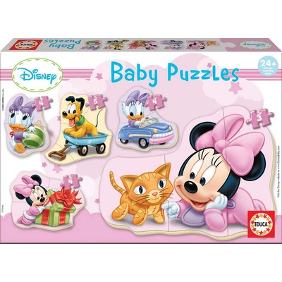 Educa - Puzzle Baby puzzle Minnie - 1 - 39 piese