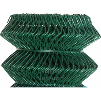 Poplastované pletivo STANDART bez ND výška 180 cm, zelené, drát 2,5 mm, oko 55x55 mm, PVC