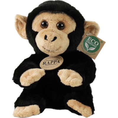 Rappa Плюшена играчка Rappa Еко приятели - Шимпанзе бебе, 18 cm (211087)