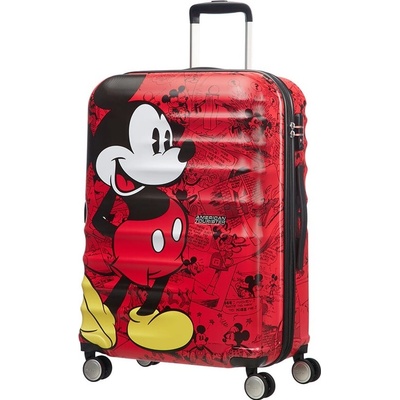 American Tourister Wavebreaker Disney Spinner Mickey Comics Red 64 l