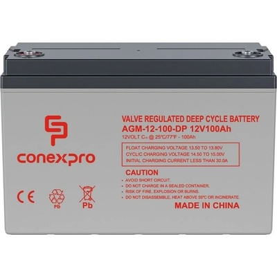 Conexpro AGM-12-100-DP VRLA AGM 12V/100Ah