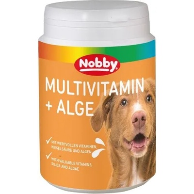 NOBBY MULTIVITAMIN + ALGE - Хранителна добавка за пораснали кучета, мултивитамини + водорасли - 185 гр, Nobby Германия - 74907
