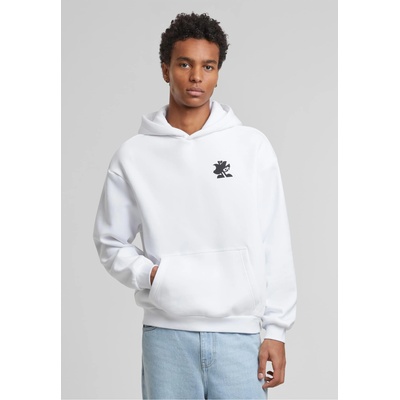 Mister Tee Суичър Artists Gallery Fluffy Hoody white XXLUB-MT3405-00220 - Тъмносив, размер M