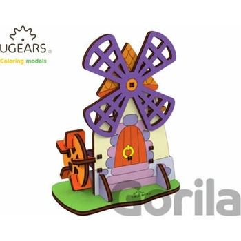 Ugears 30003 Mlyn postav a vymaľuj