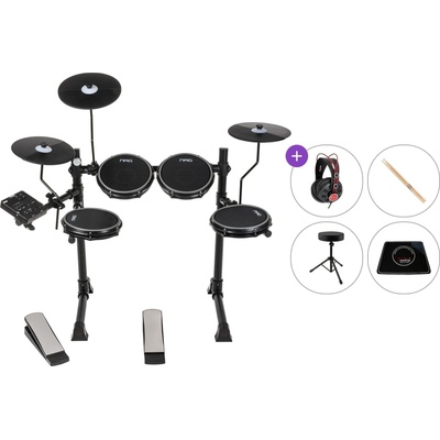 NRG EDK-50 LightUp Premium SET Black Комплект електронни барабани (EDK-50LK-PREMIUM-SET)