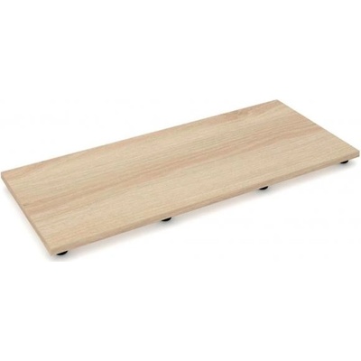 OFFICE PRO Vyrovnávacie dno pre 3 kartotéky OP, 124,8x64 cm, agát