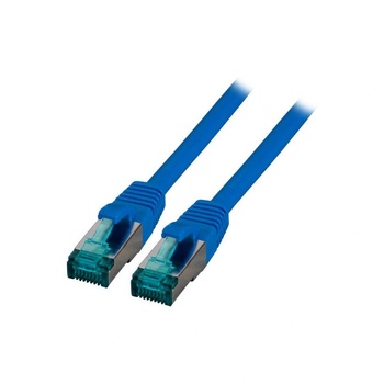 EFB-Elektronik RJ45 Patchkabel S/FTP, Cat. 6A, LSZH, 1m, blau (MK6001.1BL) (MK6001.1BL) (MK6001.1BL)