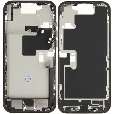 Apple iPhone 16 Pro Max - Střední rám + Tlačítka zapínání + Hlasitosti (Black Titanium), Black Titanium
