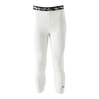 McDavid Compression 3/4 Tight With Dual Layer Knee Support White