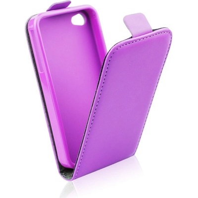 Pouzdro ForCell Slim Flip Flexi Samsung i9195 Galaxy S4mini fialové – Hledejceny.cz