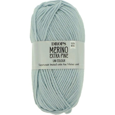 Drops Merino Extra Fine Uni Colour 39 světle modrá