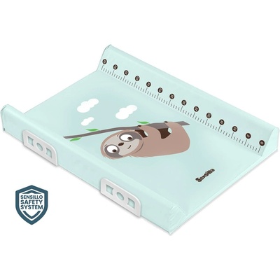 Подложка За Повиване Със Система За Безопасност - Africa Sloth Mint 70 См
