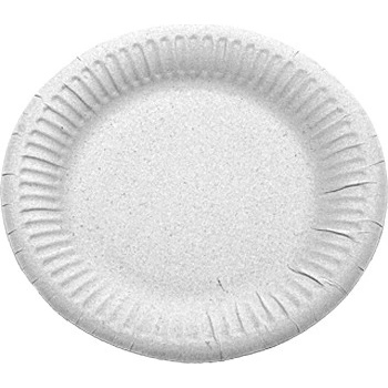 KUPO-SK Papierový tanier s priemerom 150 mm biely