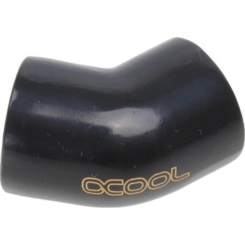 Image 1 of Alphacool L-конектор Alphacool HF, Вътрешна резба G1/4 - G1/4, 45°, Черен мат (AC-64335)