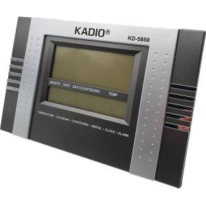 KADIO Голям настолен стенен цифров часовник kadio kd-5850 (1787) Будилник