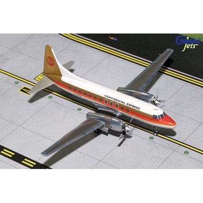 Gemini CV-580 Continental Express 1980sRed Meatball 1:200