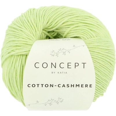 Concept by Katia Cotton Cashmere 76 zelená pistácie