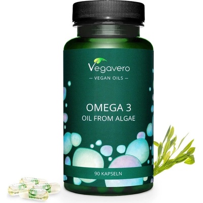 Vegavero Омега-3 (масло от водорасли) 90 капсули | Vegavero (VV-VITA-223)