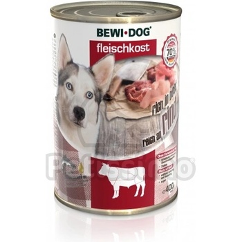Bewi Dog консерва чисто месо богато на говеждо 6 x 400 г