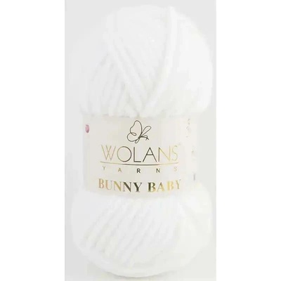 Wolans Bunny Baby 10001 bílá