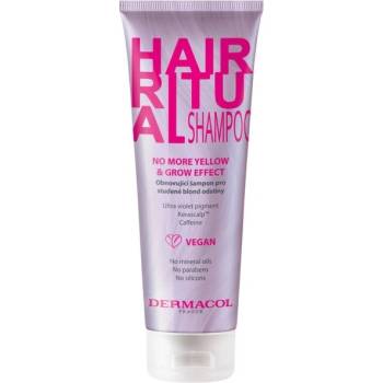 Dermacol Hair Ritual No More Yellow & Grow Shampoo 250 ml