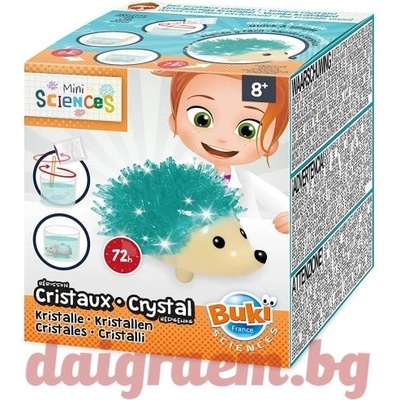 Buki France Мини наука Кристален таралеж buki 9008 (bk9008)