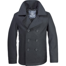 Brandit pánsky kabát Pea coat black
