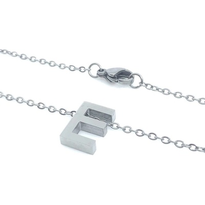 Jan Kos jewellery Řetízek s přívěskem z oceli 12118123