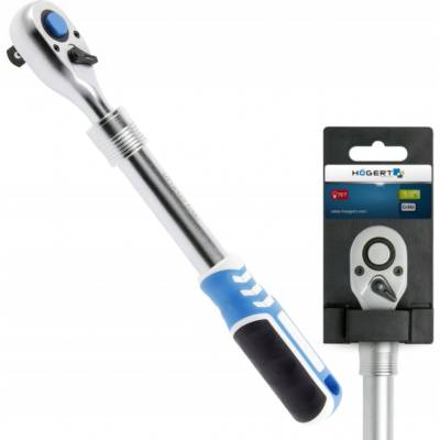 Högert Technik Teleskopový ráčnový klíč 1/2", 72 zubů HT1R342