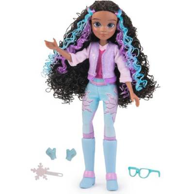 Spin Master Кукла Spin Master Unicorn Academy - Лейла, със сини и лилави кичури, 24 cm (23200)