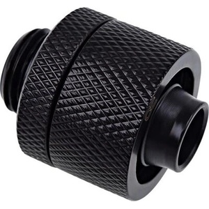 Alphacool Фитинг Alphacool Eiszapfen, Удължител, 16/10mm, G1/4, Черен мат (AC-1011161) - cybertrade