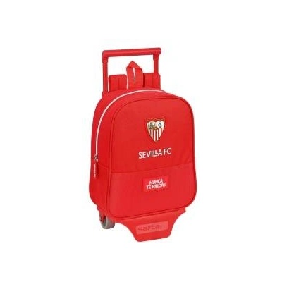 Sevilla Fútbol Club Училищна чанта с колелца Sevilla Fútbol Club Червен (22 x 27 x 10 cm)