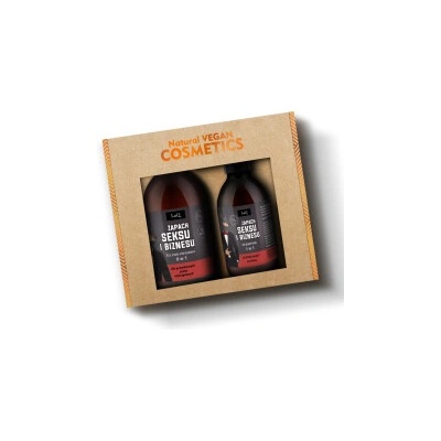 LaQ Sex & Business sprchový gél 500 ml + šampón na vlasy 300 ml sada