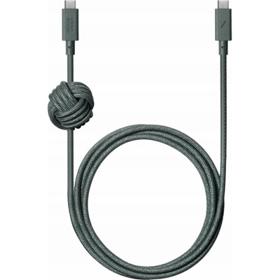 Native Union A-C-GRN-NP USB-C - USB-C 3m zelený