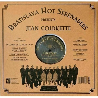 Bratislava Hot Serenaders - Present Jean GOLDKEFFE LP - LP