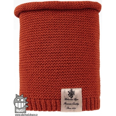 Dráče Pletený nákrčník Colors 10 rezavá – Zboží Mobilmania