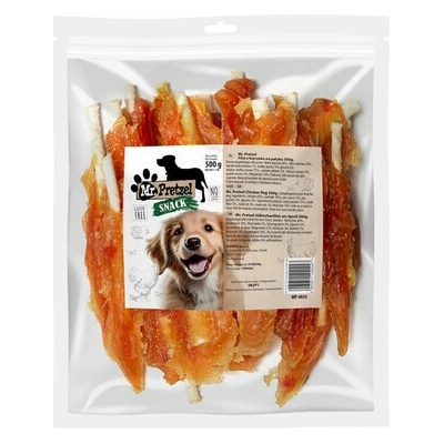 MR. PRETZEL Maškrta kuracie lízatko pre psov 500 g