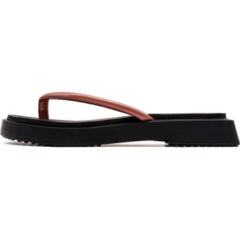 Calvin Klein SQ Low Wedge Sandal Stitch