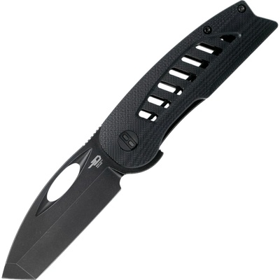 Bestech EXPLORER D2, Black stonewash, Black G10 BG37D