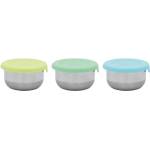 Melii Комплект купички с капак Melii - Blue, mint & lime, 3 броя (ML23900)
