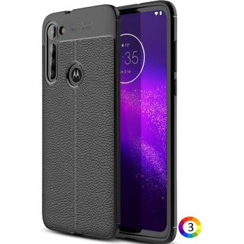 Image 1 of Motorola Moto G8 Power Удароустойчив Litchi Skin Калъф и Протектор