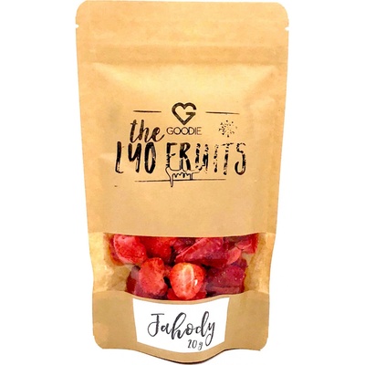 Goodie Lyofilizované jahody 20 g