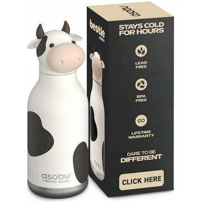 Asobu termoska Bestie Bottle 460 ml kráva