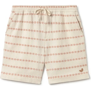 TWOTHIRDS Мъжки къси панталони TWOTHIRDS Neubukow Shorts - Ecru / Adobe Jacquard - размер L (012-4138-0113)