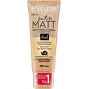 Eveline Cosmetics Satin Matt zmatňujúci make-up s extraktom zo slimáka 104 Beige 30 ml