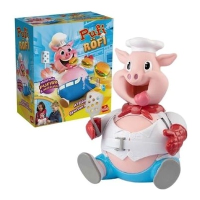 Goliath Настолна игра Pufi Piggy - ново издание