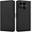 Tech-Protect Кожен Калъф с Джобове за Xiaomi 17T, Tech-Protect Wallet Book Case, Черен (5906302323494)