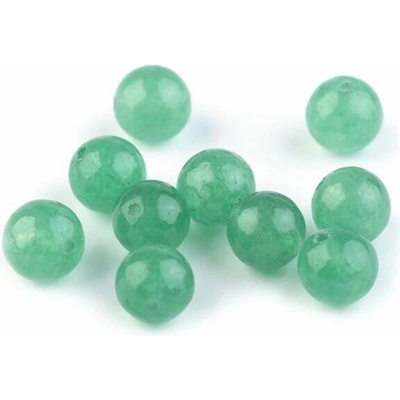 Minerálne korálky Avanturín Ø6 mm - 10 ks